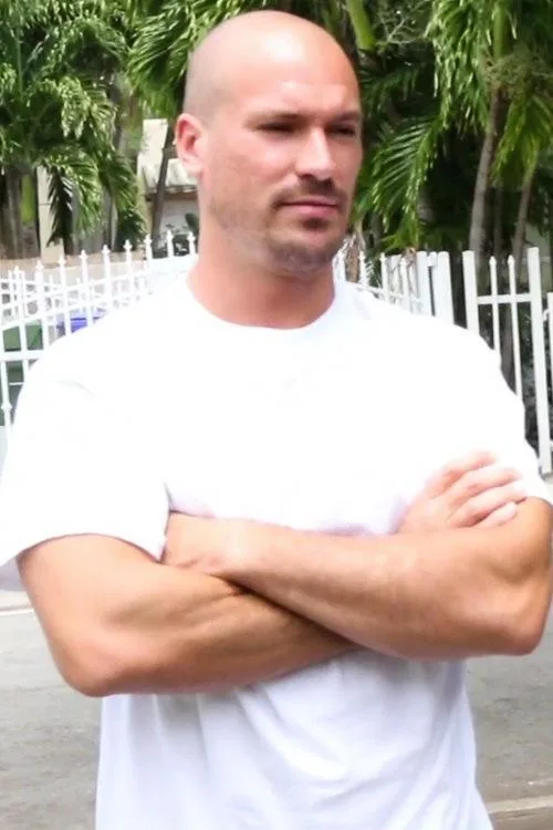 Sean Lawless in a white tee outdoors